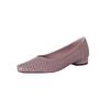 Fashion Women's new leather sheepskin hollow breathable square toe soft and comfortable low order shoes with perforations