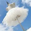Fluffy White Petticoat Lolita Bottoms Skirt Support new Boneless Puffy Skirt