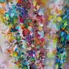 3D Shiny Metallic Foil Decorations DIY Festive Wedding Hanging Garland  Wall Rail