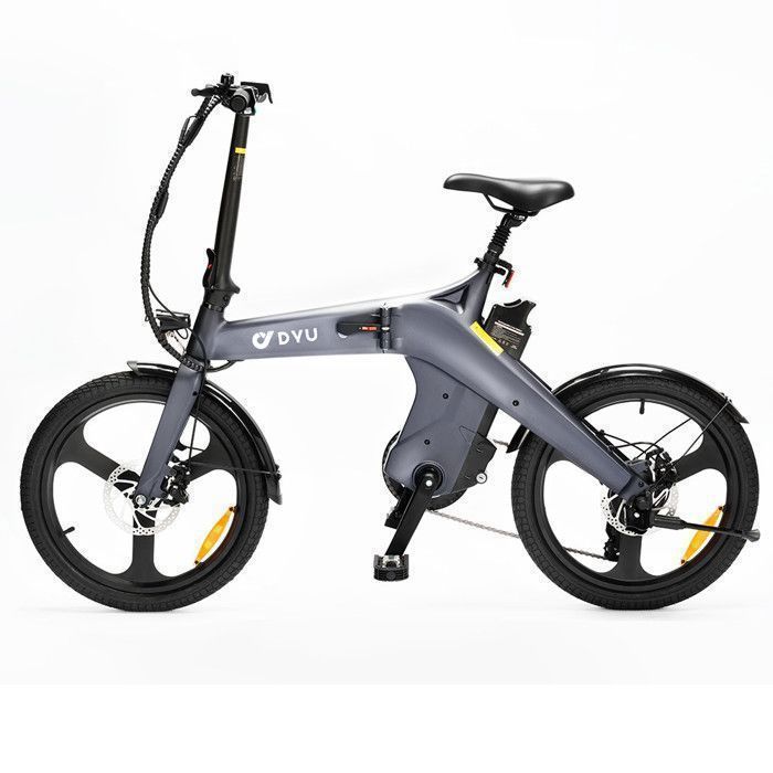 Vélo électrique pliable DYU-T1 - Autonomie 60 km - Batterie amovible 10 Ah - Moteur 250 W - Pneus 20"