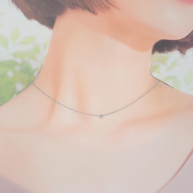 Dior  MIM95002 Necklace K18 white gold Women