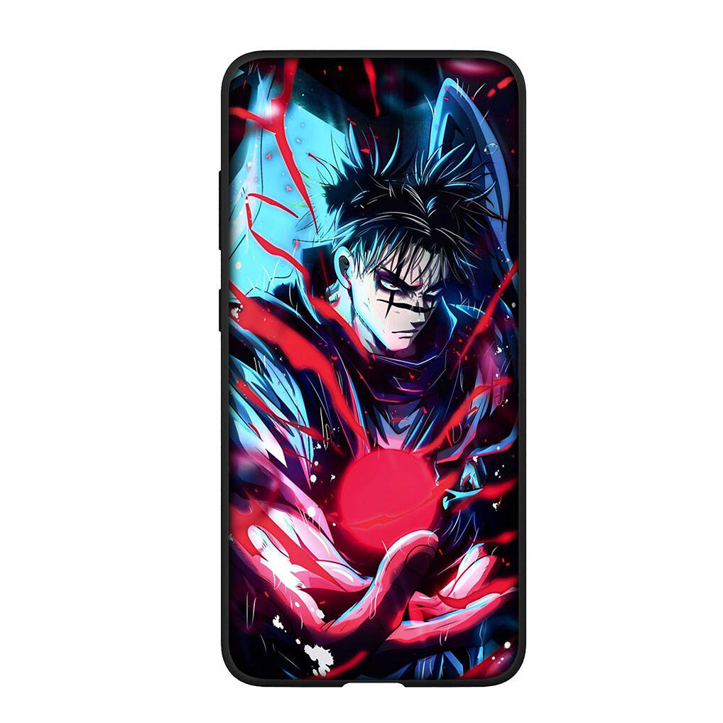 Pour iPhone 17 16 15 Xiaomi Poco F7 F8 X7 C85 C75 C71 M8 Redmi Note 14 13 12 11 Pro Max 14C 13C 15C A3 A4 Coque de téléphone Jujutsu Gojo Satoru Kaisen Anime