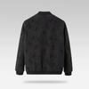 Men's Autumn Letter Print Baseball Collar Jacket with Large Pockets