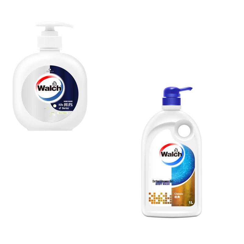 

Walch Classic Shower Gel & Antibacterial Hand Soap Set