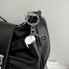 Matching Cat Pendant Keychains For Couples Stylish Black And White Design Ideal For Valentines Day Or Special Occasions