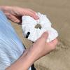 DEFINE OTHER RUFFLE Scrunchie (White)