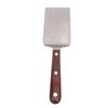 Frying Spatula Wood Handle Stainless Steel Multifunctional Shovel for Barbecue Grill Kitchen