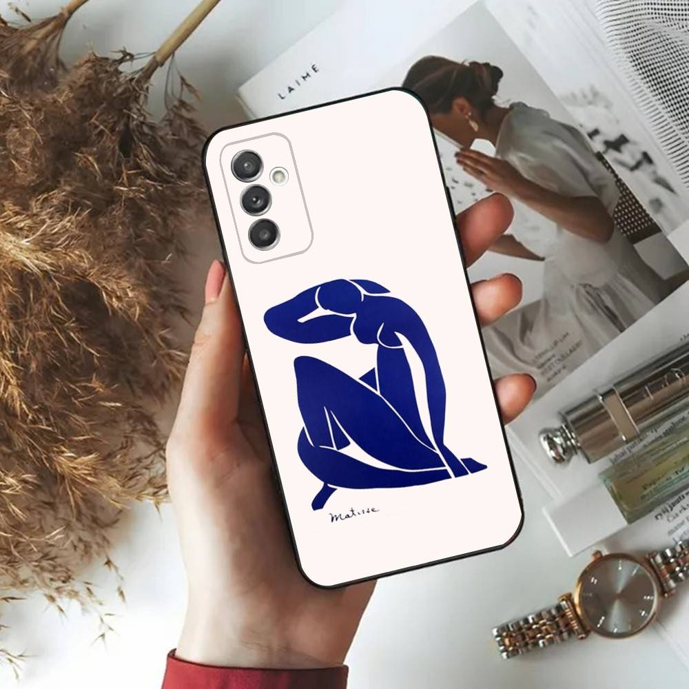 Henri Matisse Art Phone Case For Samsung Galaxy A 91,80,73,72,71,53,52,51,22,5G,Note,J7,8,9 Soft Black Cover