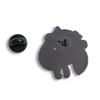 Cherry Blossom Virtual Singer Enamel Pin – Pigtail Girl Badge and Otaku Fan Gift