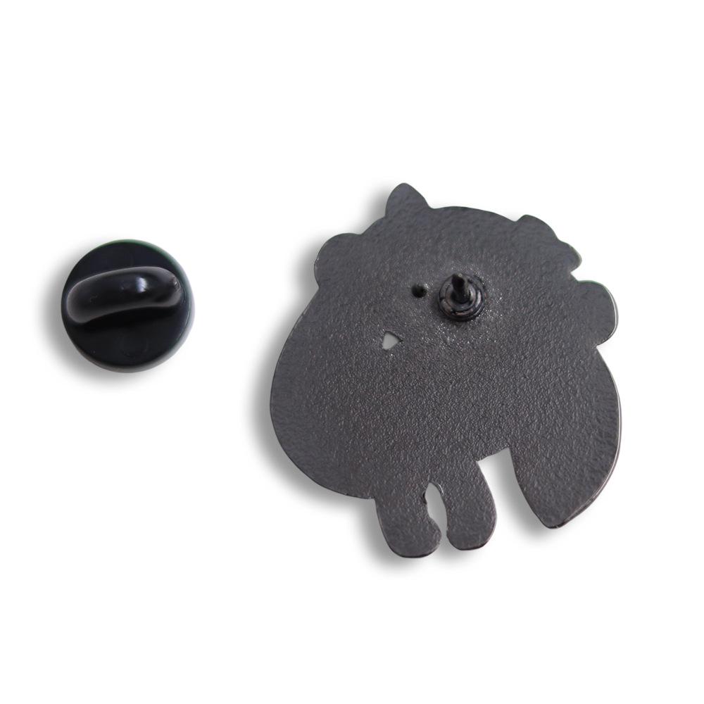 Cherry Blossom Virtual Singer Enamel Pin – Pigtail Girl Badge and Otaku Fan Gift
