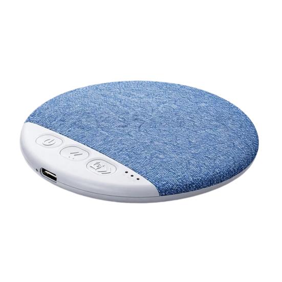 Under-Pillow Sleep Speaker with White Noise USB Rechargeable Ultra Slim Wireless Bluetooth-compatible 5.4 Pillow Speaker with Timer