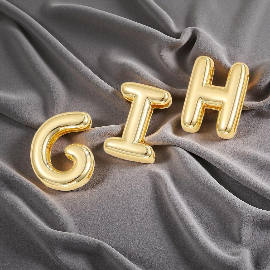 26 Engelse Alfabet Verstelbare Stalen Armband - 10mm Horlogeband Hand Sieraden