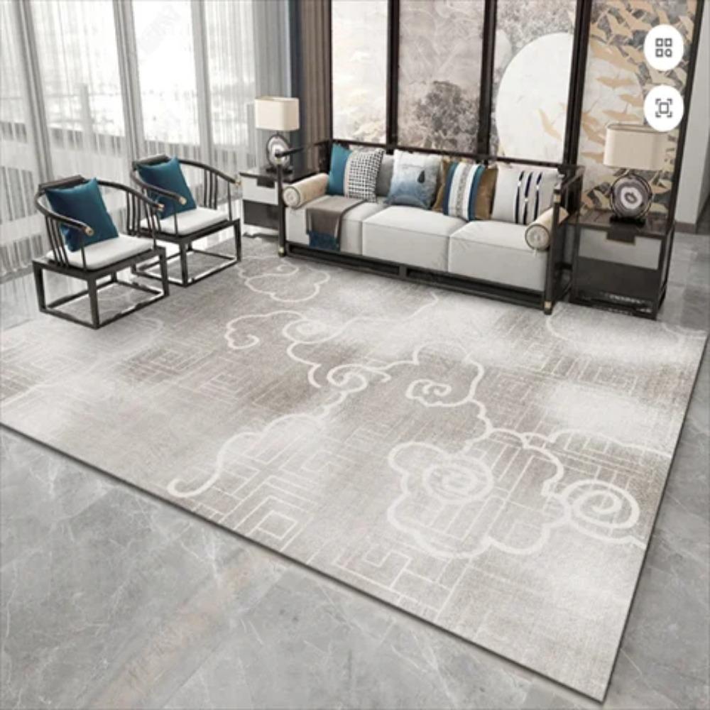 New Chinese Style Rugs Living Room Non-slip Sofa and Coffee Table Mat Easy Clean Decoration Home Carpet for Rooms Customizable