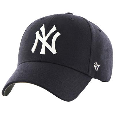 47 BRAND Boné New York Yankees MVP, boné unissex azul marinho