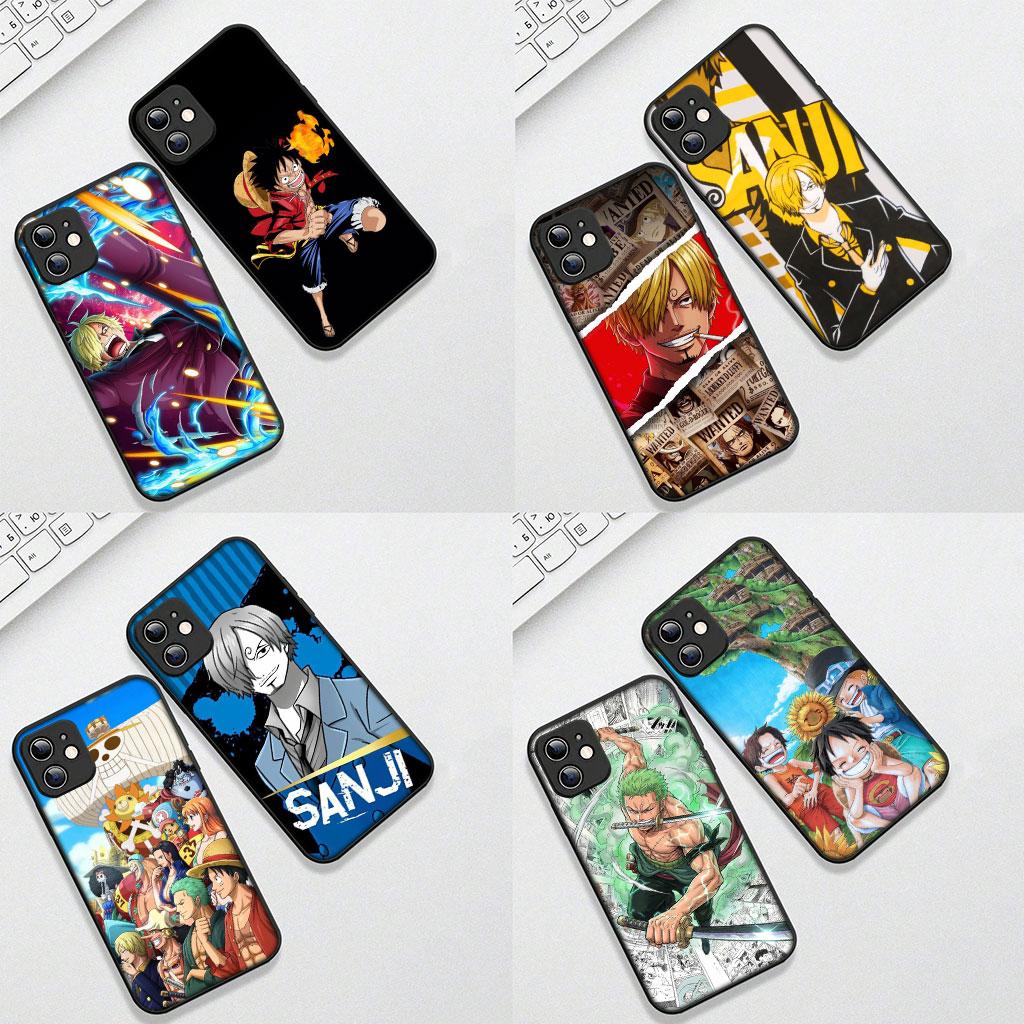 Roronoa Zoro Sanji One Pieces Luffy for Samsung Galaxy Note 20 Ultra 10 8 9 S10 Plus Lite S8 A70 A24 A25 A37 A57 A55 A7 Case