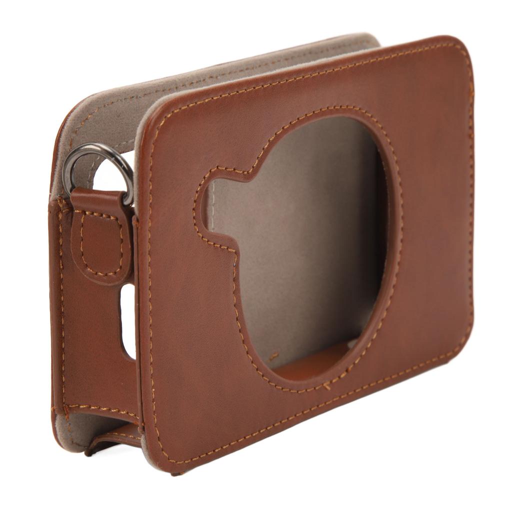 Camera Bag PU Leather Protective Case with Adjustable Shoulder Strap for Kodak C210R