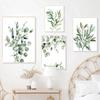 Nordic Sage Greenery Leaves Posters Scandinavian Eucalyptus Leaf Canvas Painting Minimalist Room Wall Art Home Decor Mural