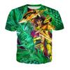 Anime Die Ritter des Zodiac Saint Seiya 3D Gedrucktes T-Shirt Für Männer Frauen Kurzarm Harajuku Stil Tops Trend Kind Y2k T-Shirts