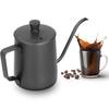 Pour Over Coffee Maker Set of 6, Pour Over Coffee Kettle, Coffee Grinder, Glass Coffee Carafe and Dripper, Spoon, Filter Paper