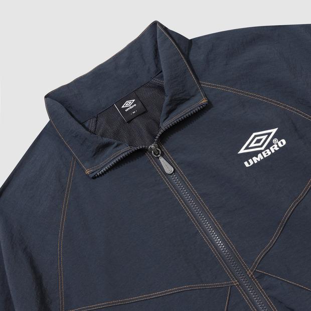 Umbro Crispy Taslan Long Sleeve Jacket Navy (Uq321Cjk91) (B Type)