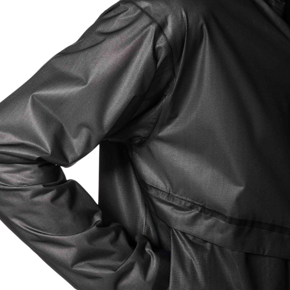 Y-3 Ss22 Konkav Geprägt Einfarbig Buchstaben Logo Reißverschluss Windjacke Herren Oberbekleidung Schwarz HG8605