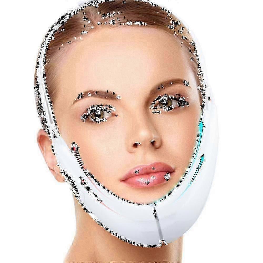 Ems Face Lift Device Led Photon Therapy Face Slimming Vibrating Massager Double Chin V Line Lifting