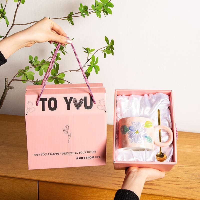 Graduation Gifts To Teachers and Girls Gift Cups Ceramics High Value Practical Gifts Water Cups Souvenirs Tea Cups