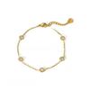 Geometric Necklace With Diamonds In 18k Gold For Women Fashion Accessory