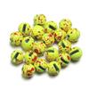 20Pcs/lot 7Colors Nice-Designed Fishing 2.5mm/3.0mm/3.5mm/4.0mm Fly Tying Material  Beads  Alloy Slotted Bead