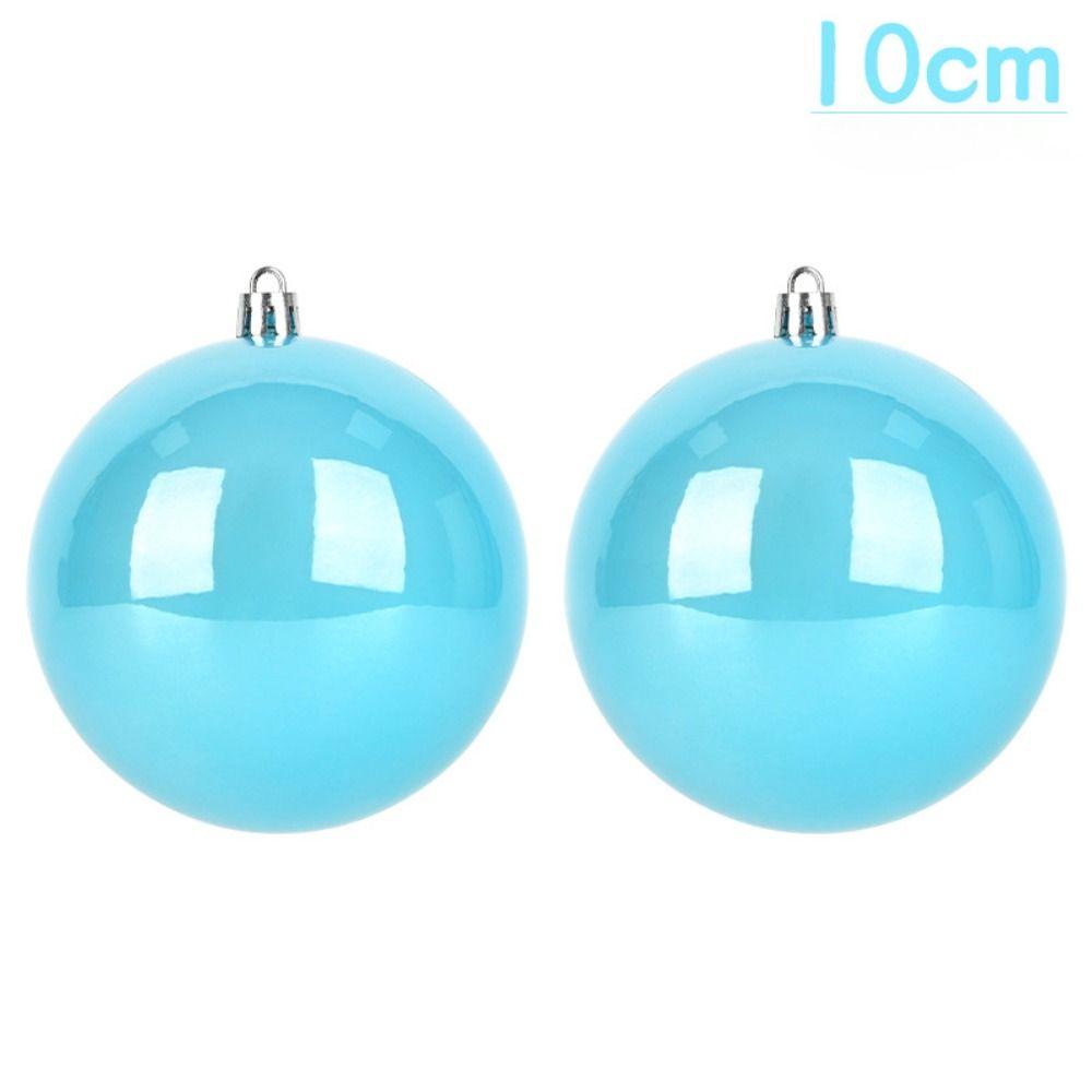 Barevná vánoční koule 10cm Vánoční koule Přívěsek Horké Vánoční ozdoby Party dekorace