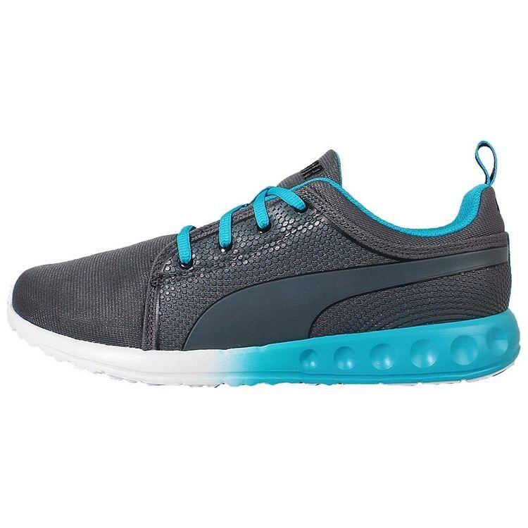 Puma Carson Comfortable Shock Absorbing Durable Lightweight Low Top Running Shoes Men Sneaker Gray Blue 188932-01