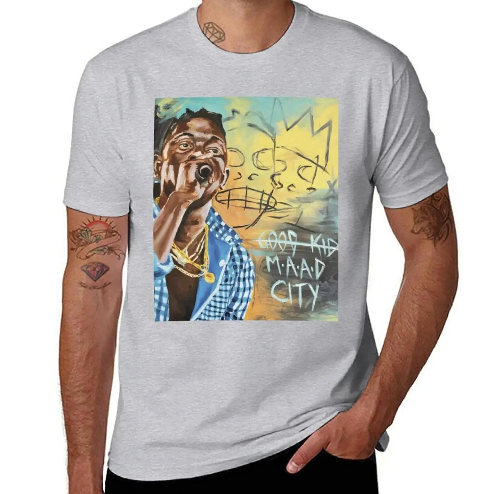 

Good Kid MAAD City TShirt customs design your own blanks plain white t shirts men S