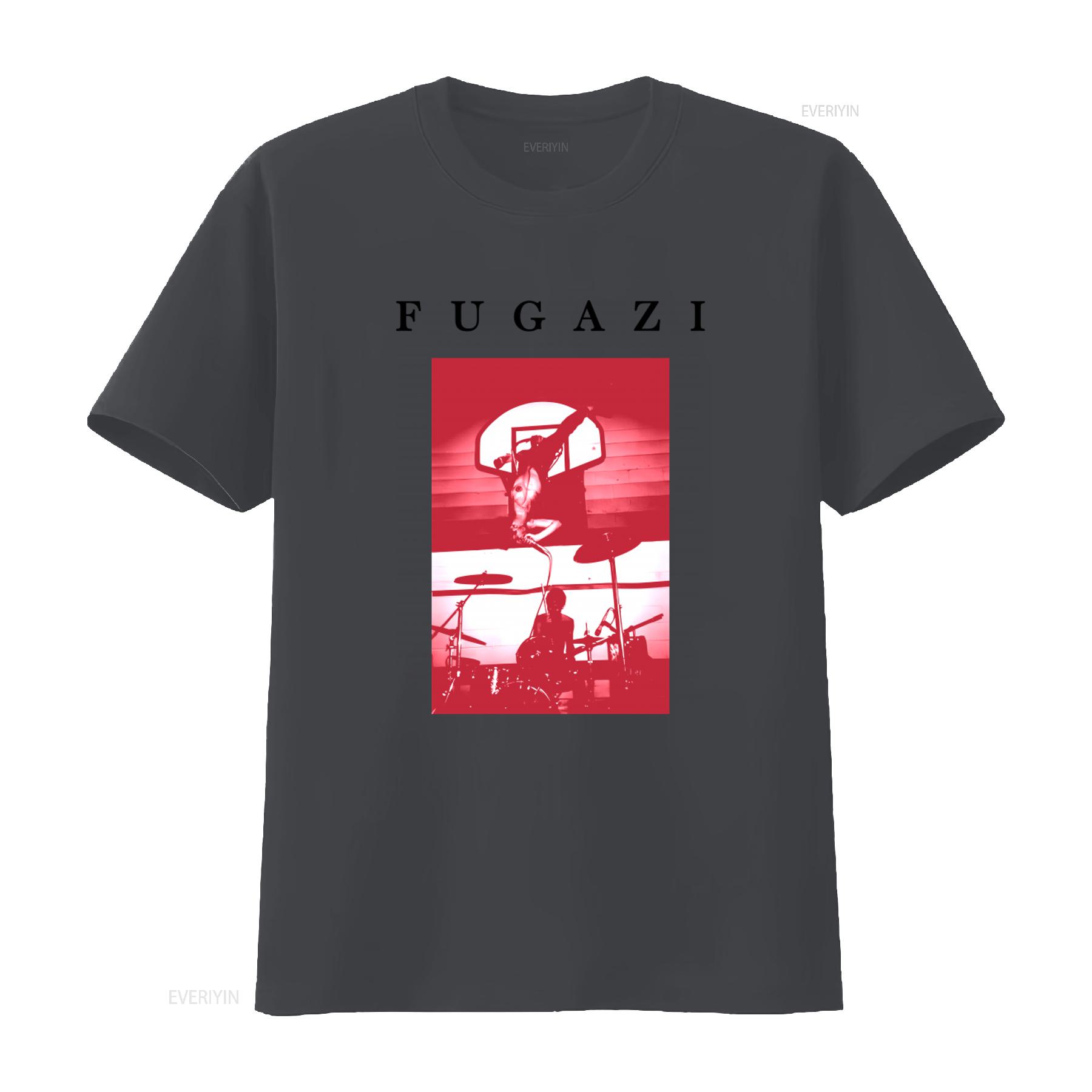 

Vintage 90s Fugazi Hardcore Punk Band Waiting Room T Shirt Size L vintage Washed Versatile Unisex Stylish fashion Soft 4XL