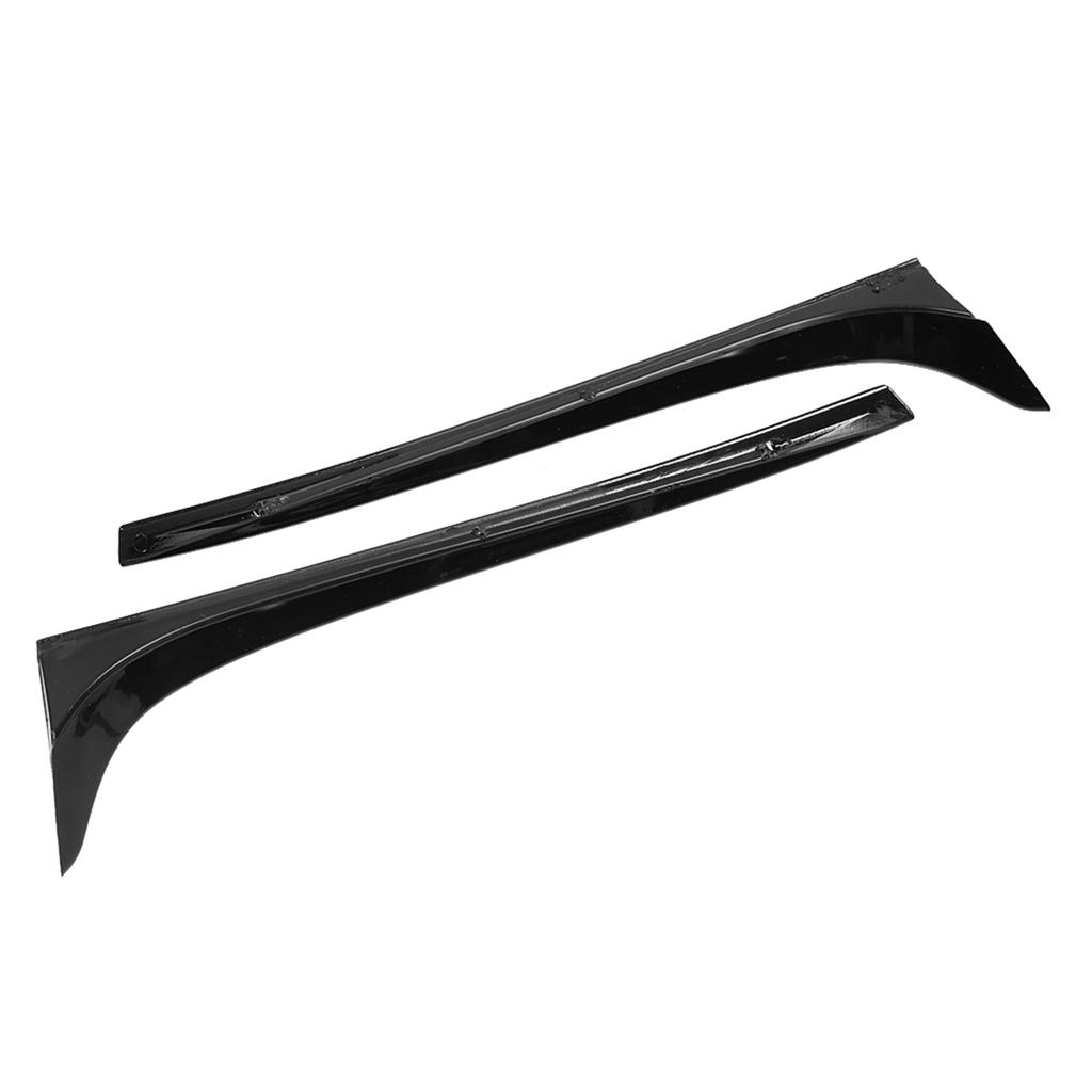 Car wing spoiler taiate spoiler side wing sticker made of ABS material with double-sided self-adhesive tape for 7 MK7 2014-2017