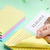 100/200 Pages of Horizontal Line Sticky Notes Paper Notebooks Large Student Office Sticky Notes Notebook Notes Article Summary