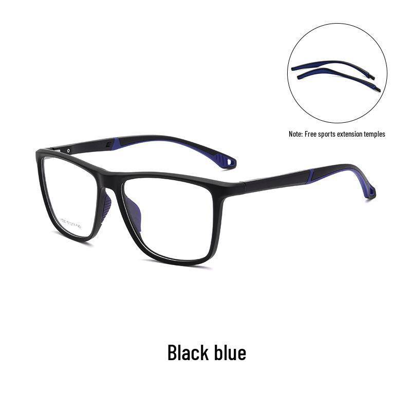 Danyang Y1230D Men's TR90 Lightweight Myopia Glasses Frame - Casual Big Face Basketball Sports Eyewear