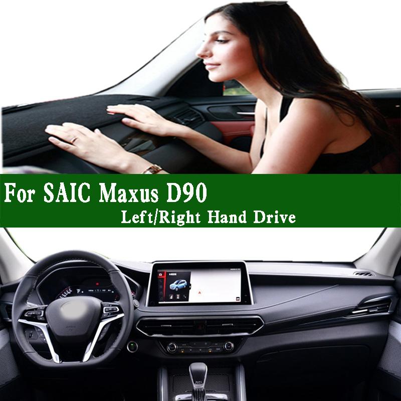 Für SAIC Maxus D90 MG Gloster SUV Armaturenbrettmatte Armaturenbrettabdeckung Instrumentenpanel Anti-Rutsch Anti-Schmutz-Schutzmatte Armaturenbrettmatte Verzierungen
