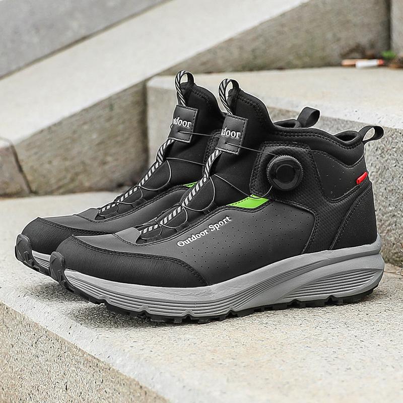 Fashion Ankle Boots Waterproof Hiking Shoes Leather Trekking Boots Outdoor Sneakers for Men Male Camping Hunting Mens Tactical