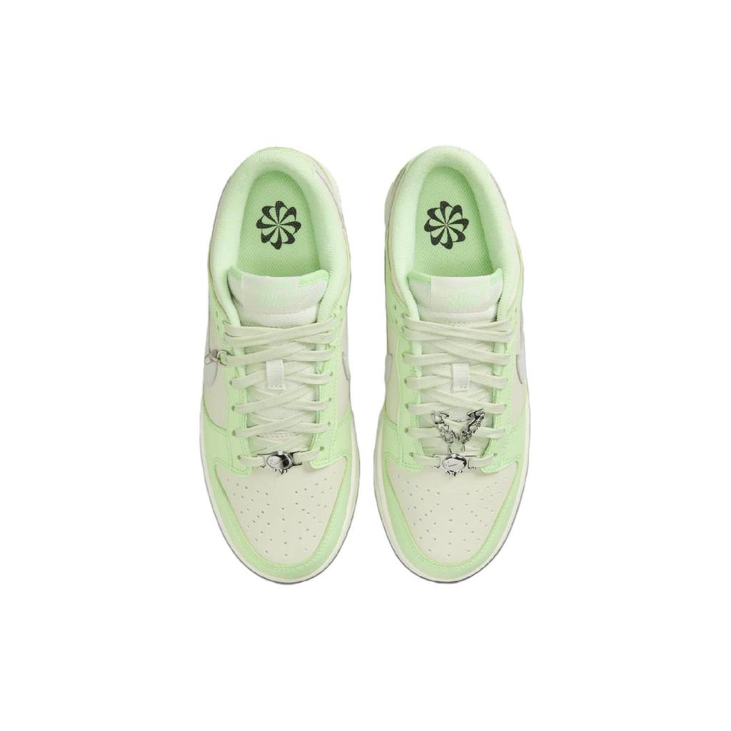 Nike Dunk Low Next Nature Verre Marin Baskets Femme Vert Argent Clair Vert Vapeur FN6344-001