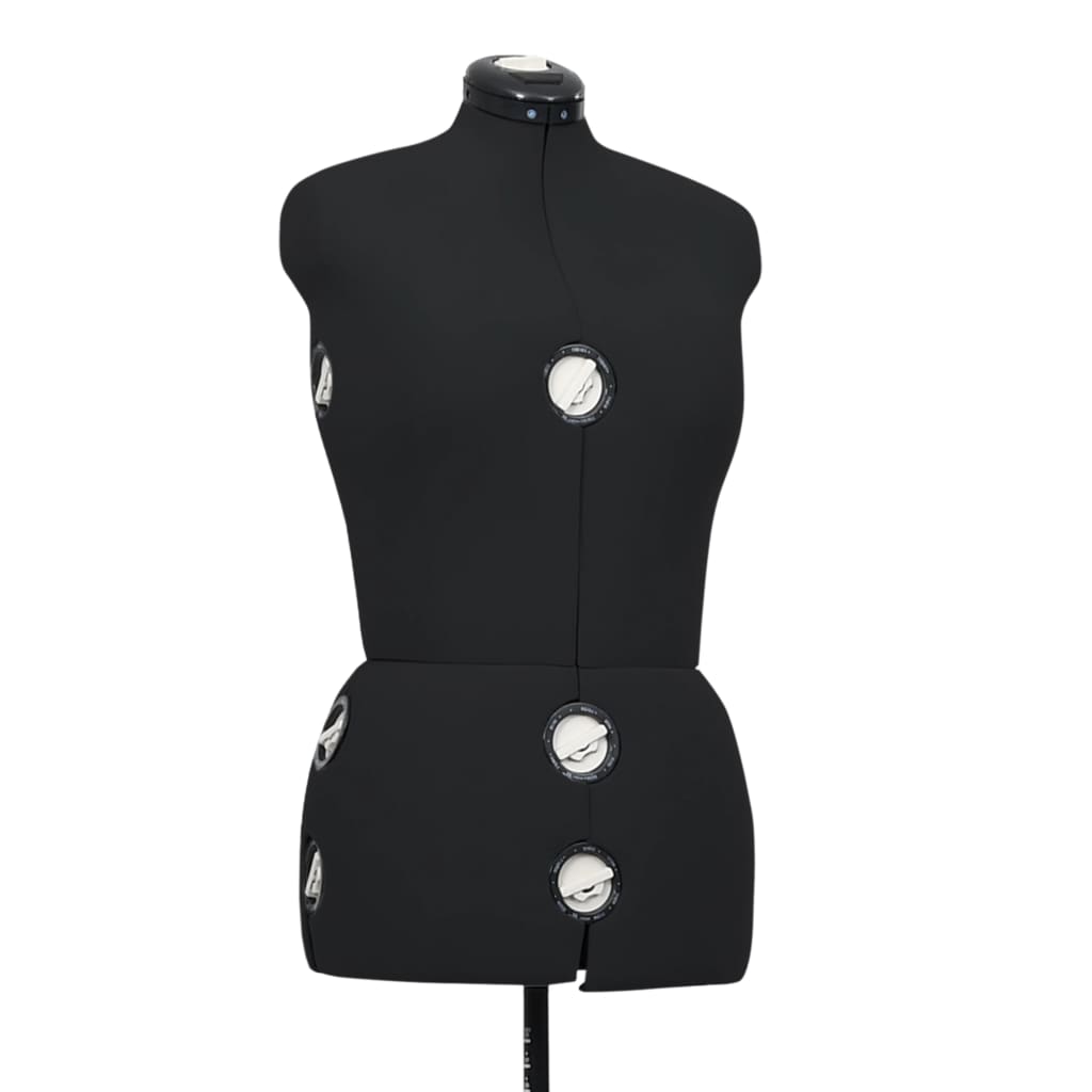 Adjustable Female Dressmaker S Mannequin Black Size M (40 46)
