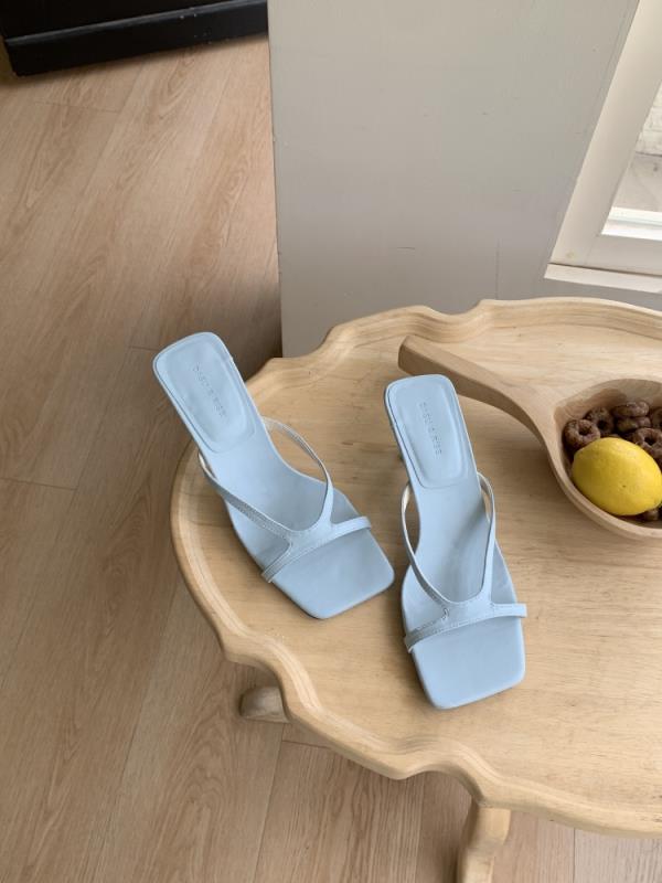 Fashion Women's Shoes Silver Thin Heels Ladies' Slippers Pantofle 2025 Slides Shoes Thin Heels Womens Slippers Outdoor Pantofle Slides 2