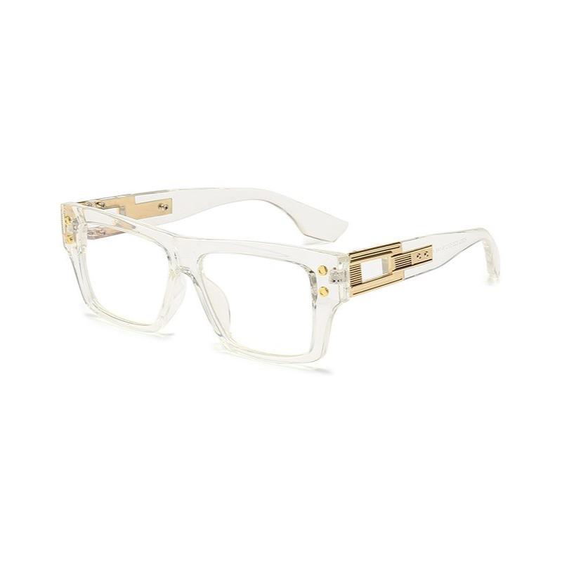 Glamour Luxury Men Sunglasses Trendy Fashion Brand Square Sun Glasses Unisex  Designer Shades