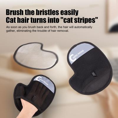 Guanto Rimuovi Peli per Animali Domestici Elettrostatico Gatto Cane Toelettatura Guanto Riutilizzabile Strumento Rimozione Peli per Divano Mobili Tappeto Sedile Auto