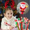 10/20Pcs Christmas Gel Ink Pens Deer Snowman Santa Claus Design Kids Gel Pens School Supplies Christmas Party Favors