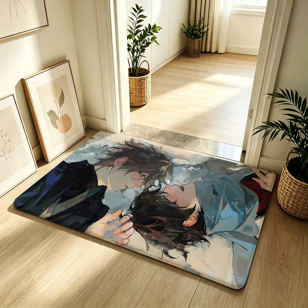 Manhwa L-lost In The Cloud Cute Carpet Bathroom Anti-slip Mat Door Mat Home Decoration Mat Entrance Door Mat Scratch-resistant