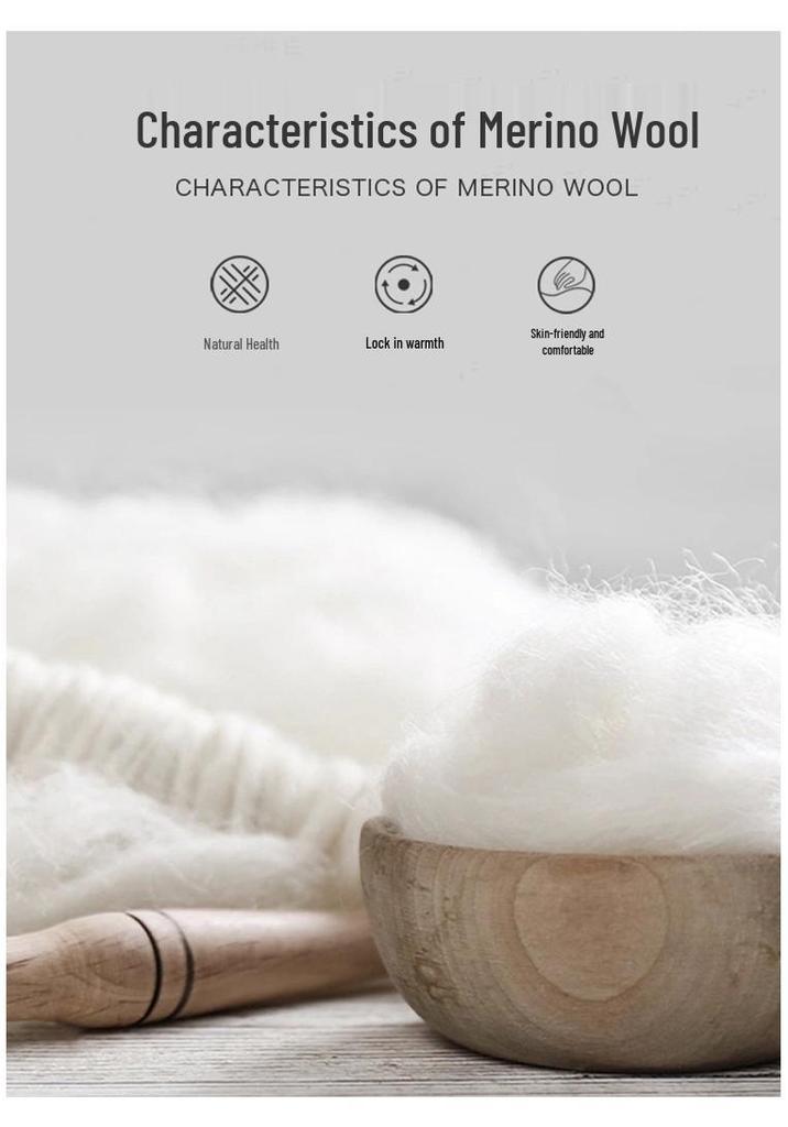 2026 Women's Elegant Fine Wool Cardigan - Loose, Slimming, Round Neck, Solid Color, Single-Breasted Outerwear