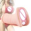 2 in 1 Realistische Vagina Anal Männlicher Masturbator Sexspielzeug für Männer mit 3D Sex Tragbares Flesh Light Sexpuppe Pocket Pussy für Männer