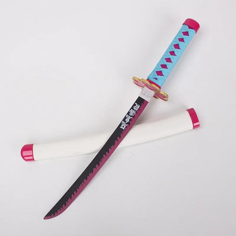 40cm Demon Slayer Metal Katana Kimetsu No Yaiba Cosplay Prop  Japanese Samurai Sword Ninja Knife Real Size Katana Anime Toy Gift