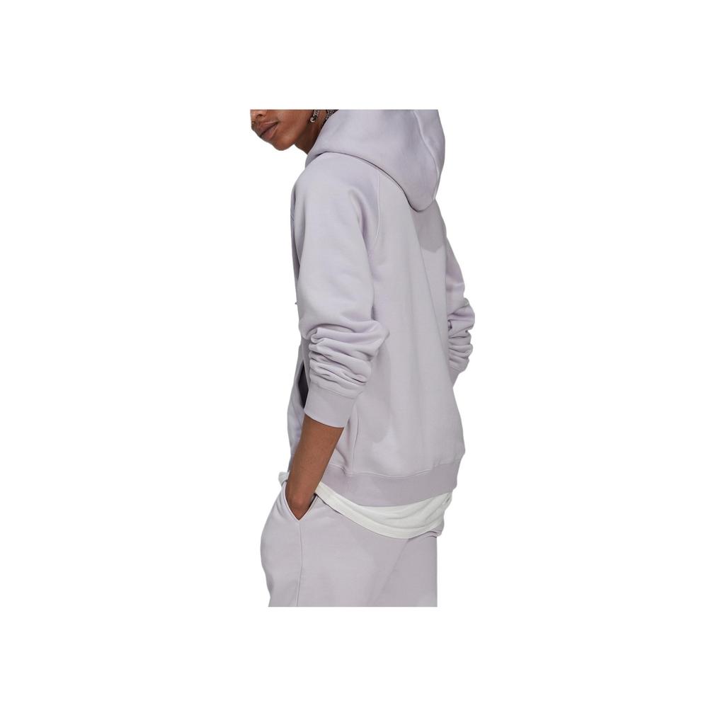 Adidas New FL Hoodie With Solid Color Logo Print Men Hoodie Purple HN1954