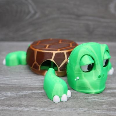 Kreatívny držiak na pohár Korytnačka Panda - 3D tlačený podložka pod pohár z PLA materiálu Domov Obývacia izba Zvieracia dekorácia Organizér na stôl